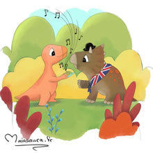Upload image to gallery, Album 10 Little Dinosaurs
